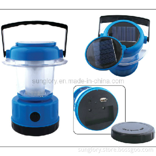 Portable Solar LED Lantern with Mobile Charger (HSX-T90A)
